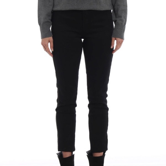 NWT J Brand Maria Size 32 High-Rise Seriously Black Skinny Leg Jeans - Picture 6 of 9